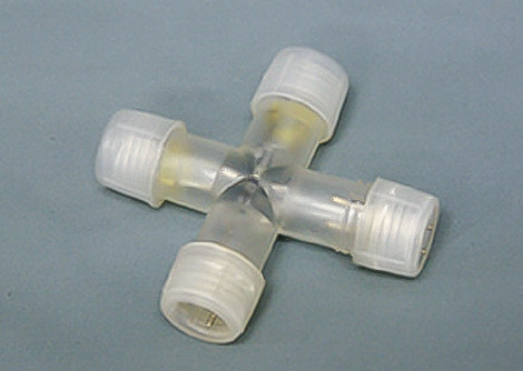 LEDロープライト（チューブライト） X型コネクタ