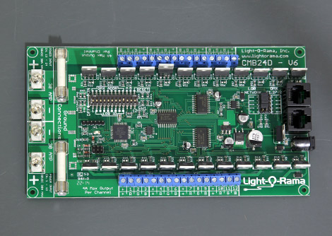 DCコントローラ24ch/RGB用（基板）