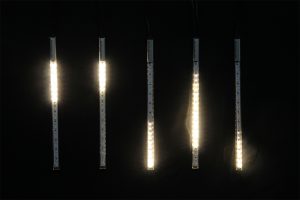 やまと工業 LEDイルミネーション スノーダイヤ 47cm ホワイトゴールド