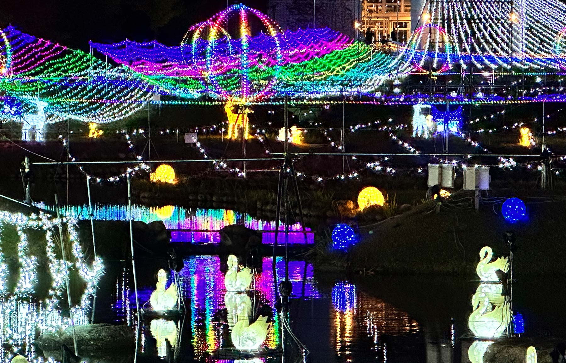 県下最大級！ 長野県・国営アルプスあづみの公園「Winter Illumination